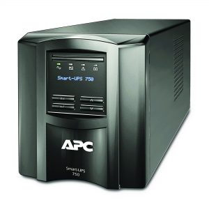 APC Smart-UPS with SmartConnect Remote Monitoring,Pure Sine Wave Backup & Surge Protection(SMT750C)