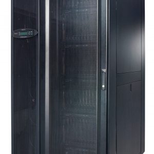 InRow SC System 2 InRow SC units, 1 NetShelter SX Rack 600mm, and Rear Containment | RACSC201