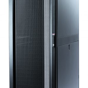 NetShelter SX 48U 600mm Wide x 1200mm Deep Enclosure with Sides Black