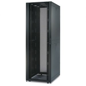 NetShelter SX 48U 750mm Wide x 1070mm Deep Enclosure with Sides Black -2000 lbs. Shock Packaging