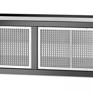 Uniflair Sub Base Plenum 500mm (20") Front Discharge Frame Size 6 - Raven Black | ACSB76176